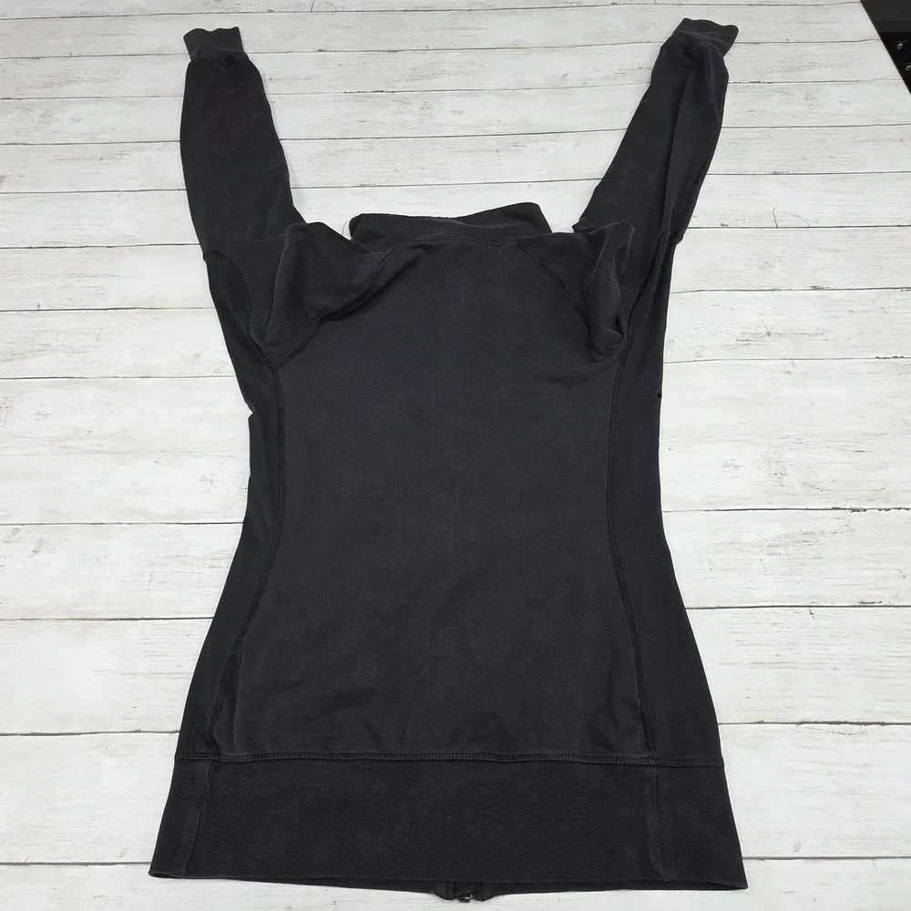 Nike Dri-FIT Full Zip Track Jacket Mock Neck Womens Small Black 586634 010